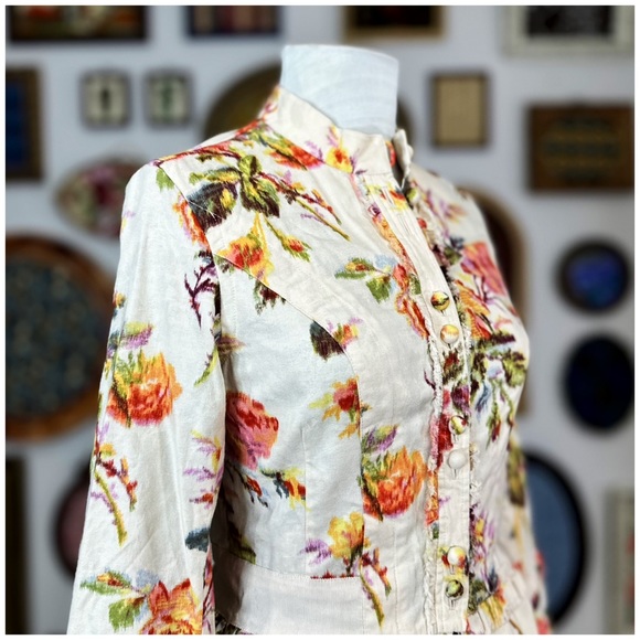 2005 Anthro “Tapestry Jacket” by Elevenses - Picture 6 of 15